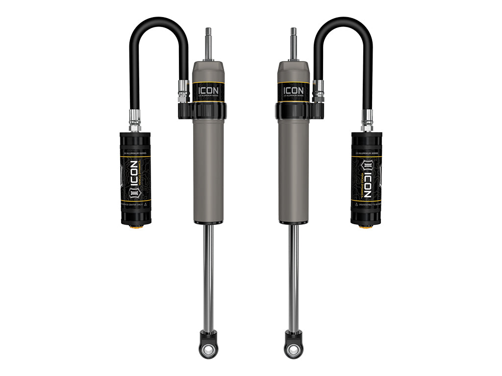 2024-2025 Toyota Land Cruiser 250 Series 2024-2025 Lexus GX550 0-3 Inch Lift Rear V.S. 2.5 Aluminum Series Shock Absorbers Remote Reservoir Pair ICON Vehicle Dynamics-3