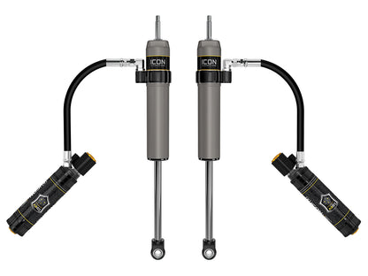 2025 Toyota 4Runner 0-3 Inch Lift Rear V.S. 2.5 Aluminum Series Shock Absorbers Remote Reservoir W/ CDEV Pair ICON Vehicle Dynamics-1