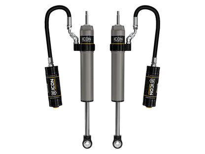 2025 Toyota 4Runner 0-3 Inch Lift Rear V.S. 2.5 Aluminum Series Shock Absorbers Remote Reservoir Pair ICON Vehicle Dynamics-2