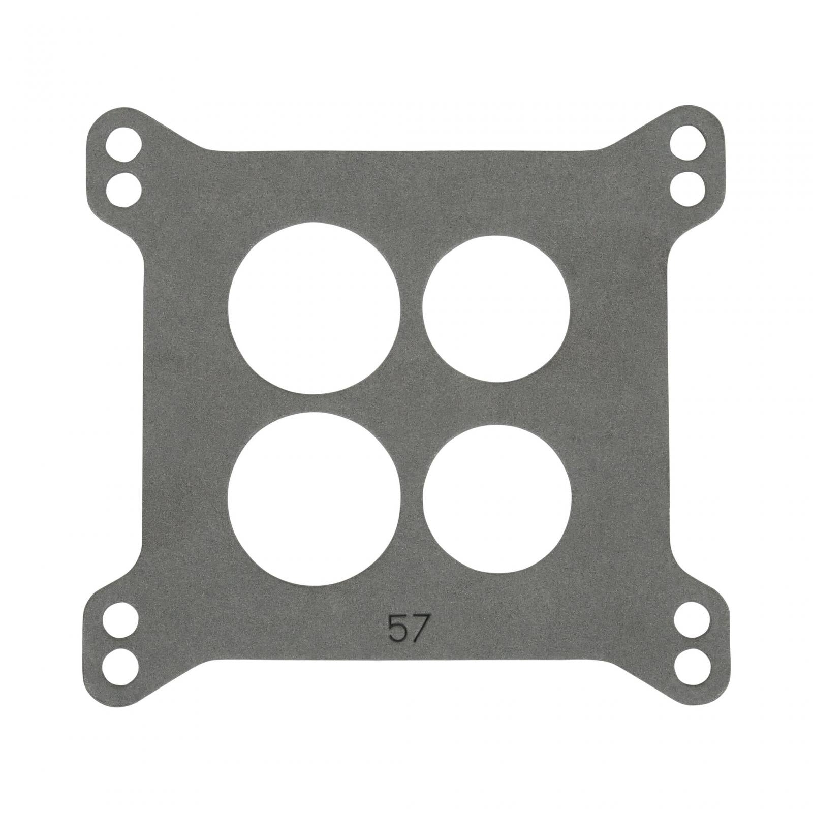 Performance Carburetor Base 4-Hole Skin Package Fits Carter Carburetors with 1-7/16 Inch Bore Mr Gasket