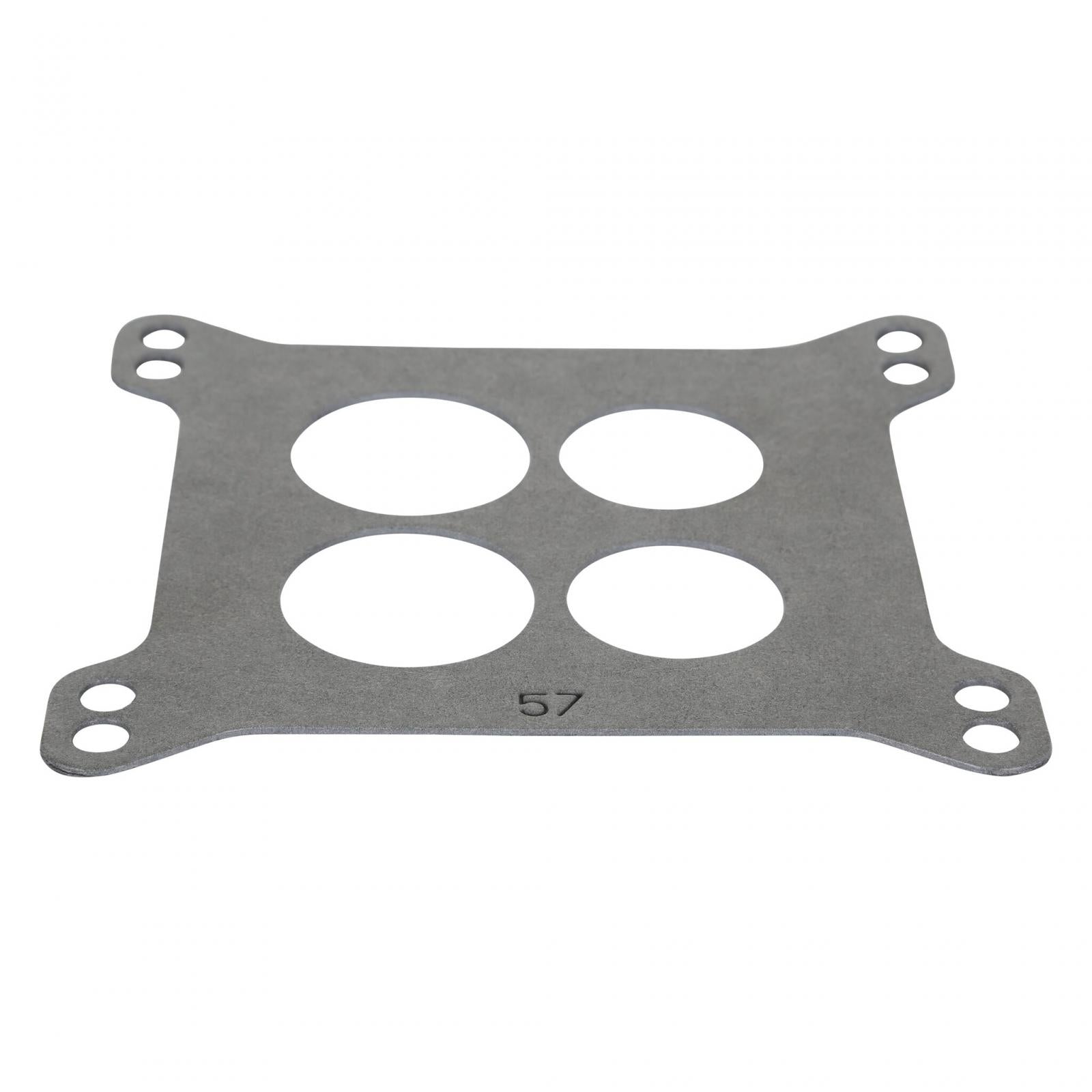 Performance Carburetor Base 4-Hole Skin Package Fits Carter Carburetors with 1-7/16 Inch Bore Mr Gasket-1