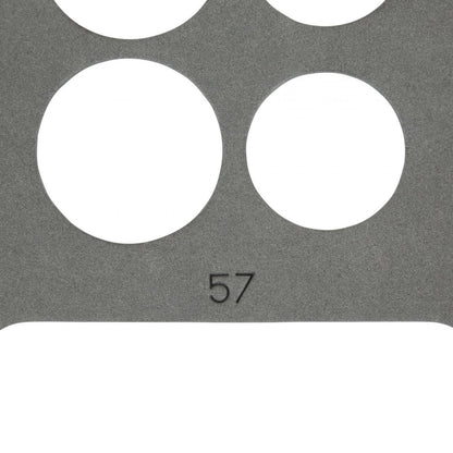 Performance Carburetor Base 4-Hole Skin Package Fits Carter Carburetors with 1-7/16 Inch Bore Mr Gasket-2
