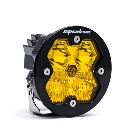 Squadron-R 2.0 Sport Black LED Auxiliary Light Pod Universal Amber Baja Designs-1