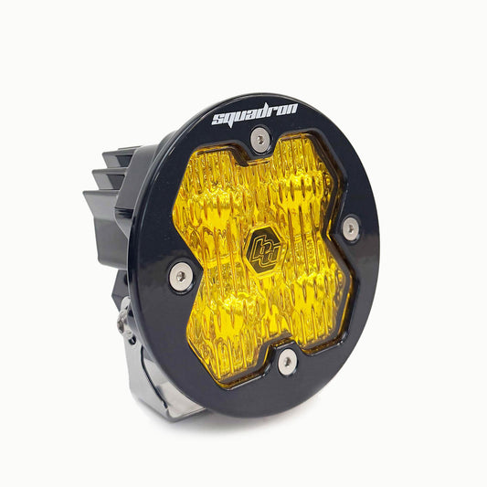 Squadron-R 2.0 Sport Black LED Auxiliary Light Pod Universal Amber Baja Designs