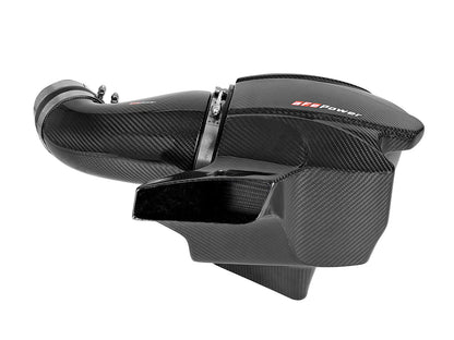 Black Series Carbon Fiber Cold Air Intake System w/ Pro Dry S Filter Jeep Grand Cherokee (WK2) 12-21 V8-6.4L Hemi aFe Power-2
