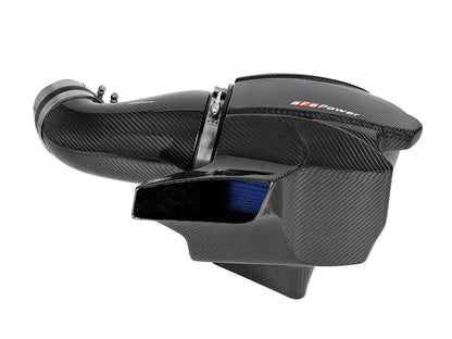 Black Series Carbon Fiber Cold Air Intake System w/ Pro 5R Filter Jeep Grand Cherokee (WK2) 12-21 V8-6.4L Hemi aFe Power-2