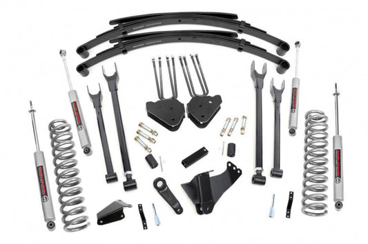 Rough Country 6 Inch Ford 4-Link Suspension Lift System 05-07 F-250/F-350 Super Duty Rough Country