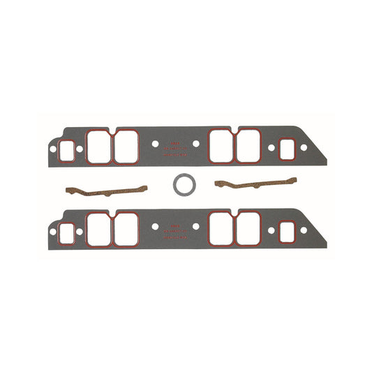 Ultra-Seal Intake Manifold Gaskets Fits 1965-1990 Chevrolet 396-454 Mark IV Big Block with Rectangle Port Heads Mr Gasket