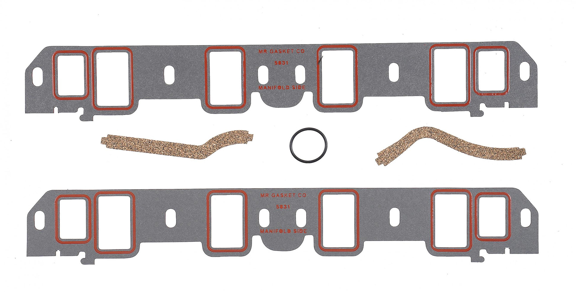 Ultra-Seal Intake Manifold Gaskets Fits 1964-1976 Ford 289/302 Small Block Mr Gasket