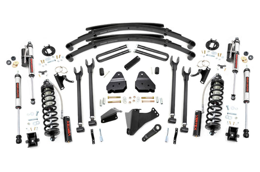 6 Inch Lift Kit Gas 4 Link RR Spring C/O Vertex Ford F-250/F-350 Super Duty (05-07) Rough Country