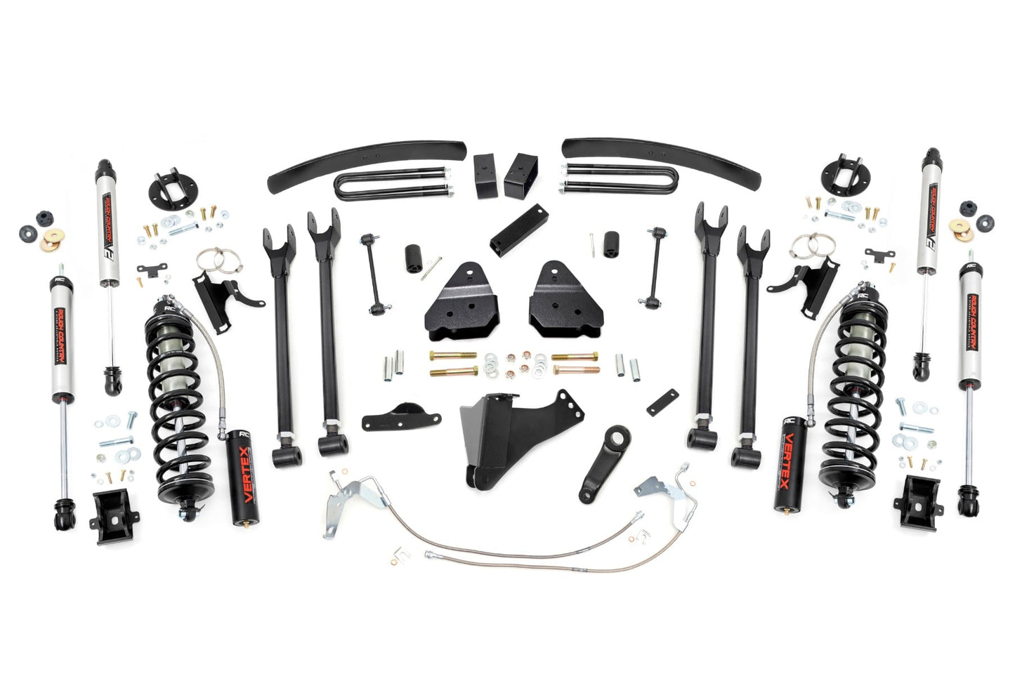 6 Inch Lift Kit Diesel 4 Link C/O V2 Ford F-250/F-350 Super Duty (08-10) Rough Country