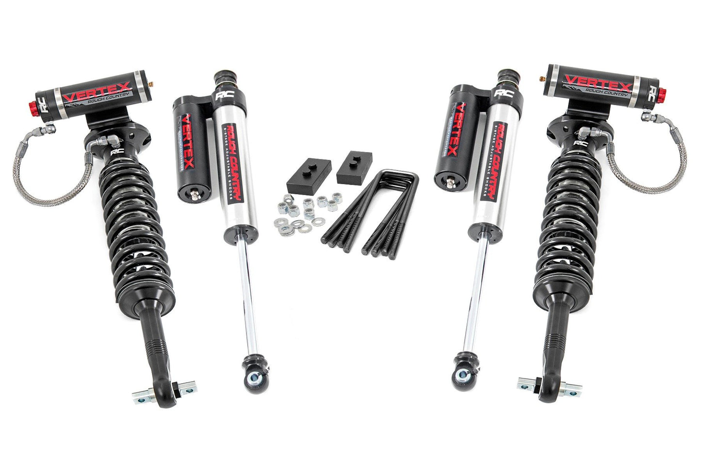 Rough Country 2.0 Inch Ford Leveling Lift Kit w/Vertex For 2021 F-150 Rough Country