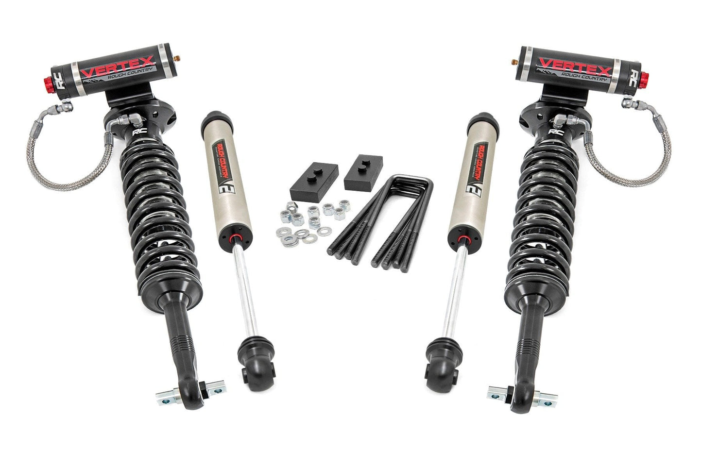 2 Inch Lift Kit Vertex/V2 Ford F-150 4WD (2021-2026) Rough Country