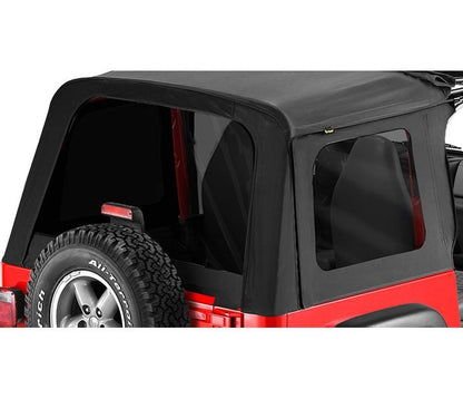 Window Replacement Set For Jeep 1997-2006 Wrangler TJ Fits Sunrider 51699, 51719 Bestop