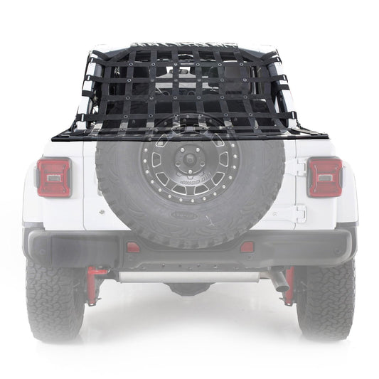 C - Res2 Cargo Restraint System Black 2 Inch Webbing 2018-2023 Jeep Wrangler JL 4 Door 3.6L Smittybilt