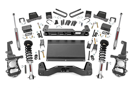Rough Country 6 Inch Lift Kit N3 Struts 2021 Ford F-150 4WD Rough Country