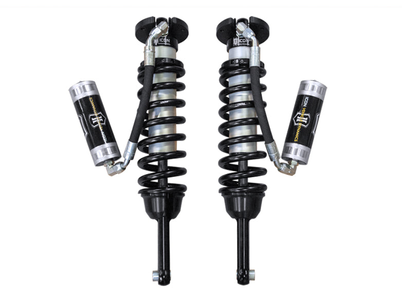 2010-2024 Toyota 4Runner 2010-2014 Toyota FJ Cruiser 2010-2023 Lexus GX V.S. 2.5 Series Extended Travel Coilover Kit Remote Reservoir 700 Lbs Coils ICON Vehicle Dynamics