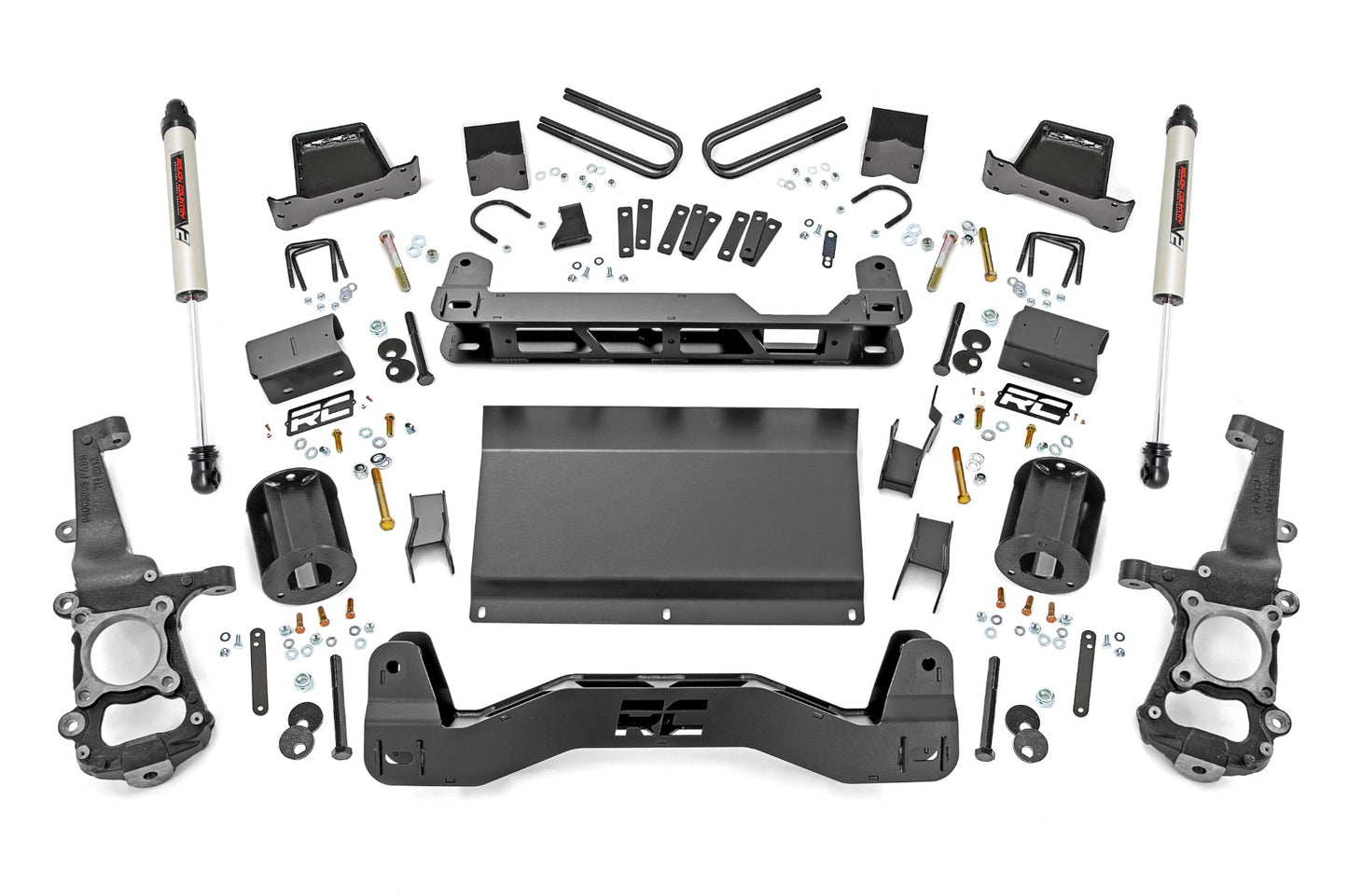 Rough Country 6 Inch Lift Kit V2 21-22 Ford F-150 4WD Rough Country