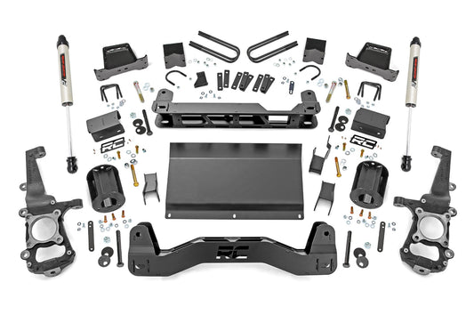 Rough Country 6 Inch Lift Kit V2 21-22 Ford F-150 4WD Rough Country