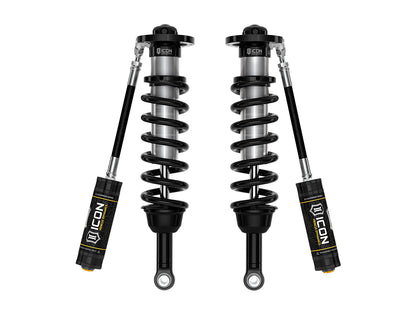 2022-2025 Toyota Tundra 1.25-3.5 Inch Lift 2023-2025 Sequoia 3-4.5 Inch Lift Front V.S. 2.5 Series Coilover Kit Remote Reservoir Pair ICON Vehicle Dynamics