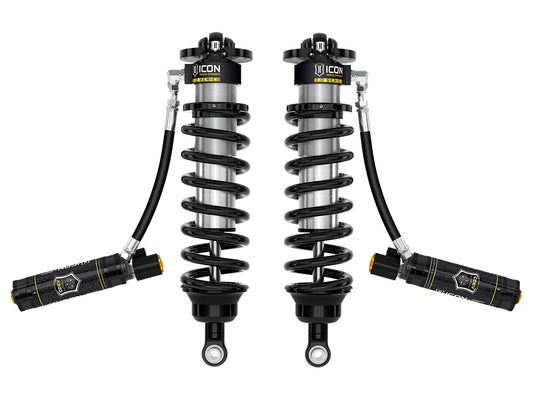 2022-2025 Toyota Tundra 1.25-3.25 Inch Lift 2023-2025 Sequoia 3-4.25 Inch Lift V.S. 3.0 Series Front Coilover Kit Remote Reservoir W CDEV Pair ICON Vehicle Dynamics-1