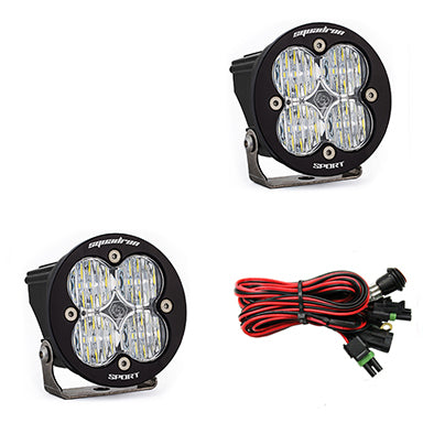 LED Light Pods Clear Lens Pair Squadron R Sport Baja Designs