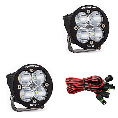 LED Light Pods Clear Lens Pair Squadron R Sport Baja Designs-3