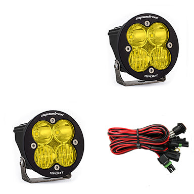 LED Light Pods Amber Lens Pair Squadron R Sport Baja Designs-1