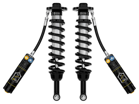 2025 Toyota 4Runner 4WD 1.25-3 Inch Lift Front 2.5 Series Coilover Kit Remote Reservoir W/ CDXS ICON Vehicle Dynamics