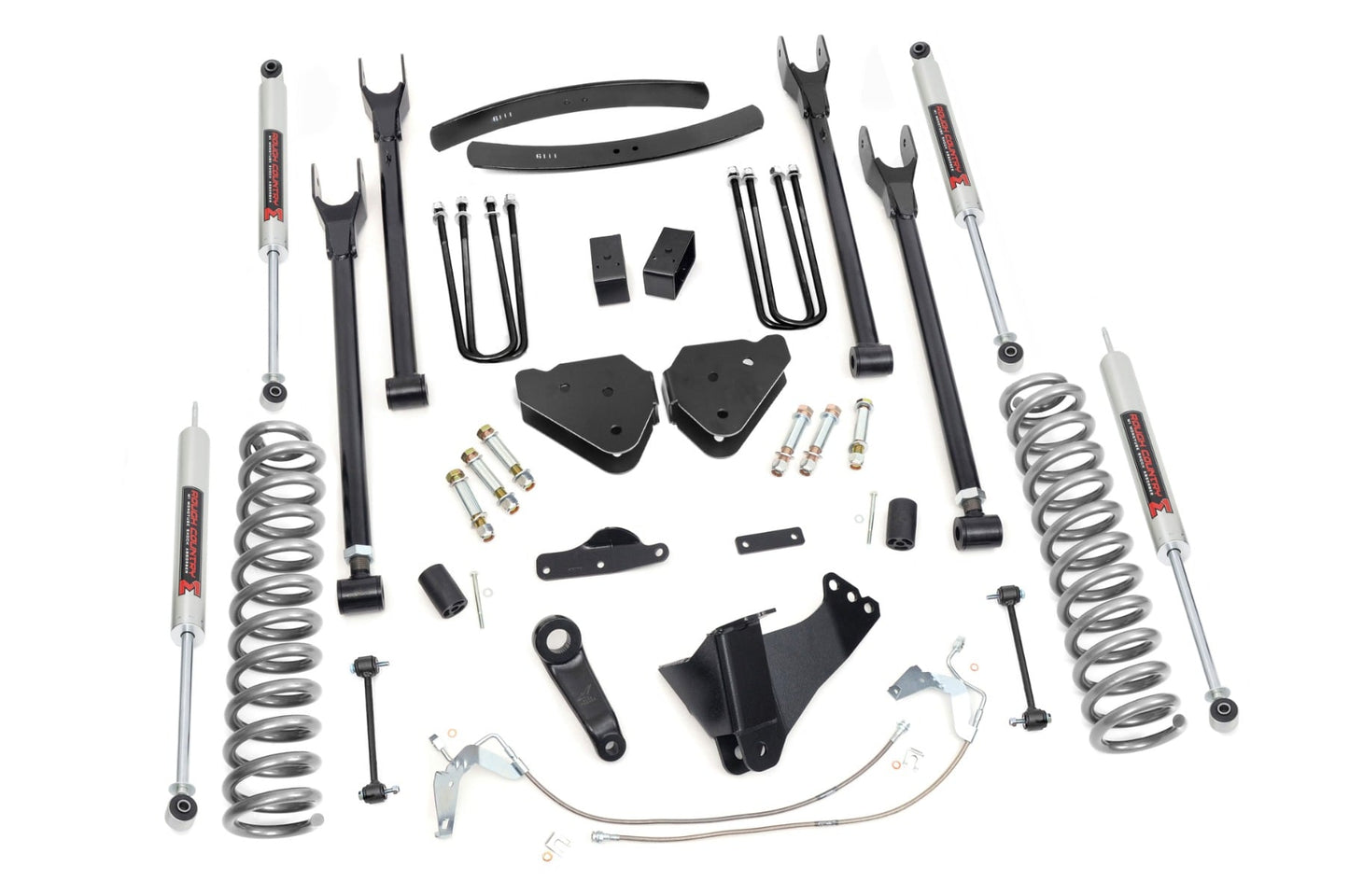 6 Inch Lift Kit Gas 4 Link M1 Ford F-250/F-350 Super Duty 4WD (08-10) Rough Country