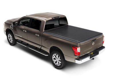 Lo Pro Tonneau Cover Black 2016-2024 Nissan Titan/Titan XD 6 Foot 6 Inch Bed Truxedo-3