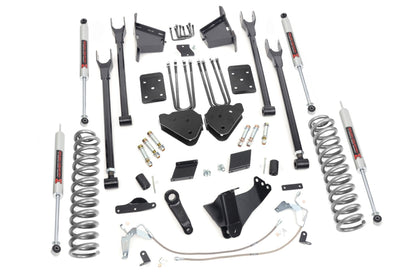 6 Inch Lift Kit 4 Link OVLD M1 Ford F-250 Super Duty 4WD (2015-2016) Rough Country