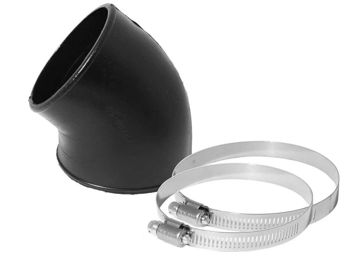 Magnum Force Cold Air Intake System Spare Parts Kit (4 Inch ID to 3-1/2 Inch ID x 40 Deg.) Elbow Reducing Coupler - Black aFe Power