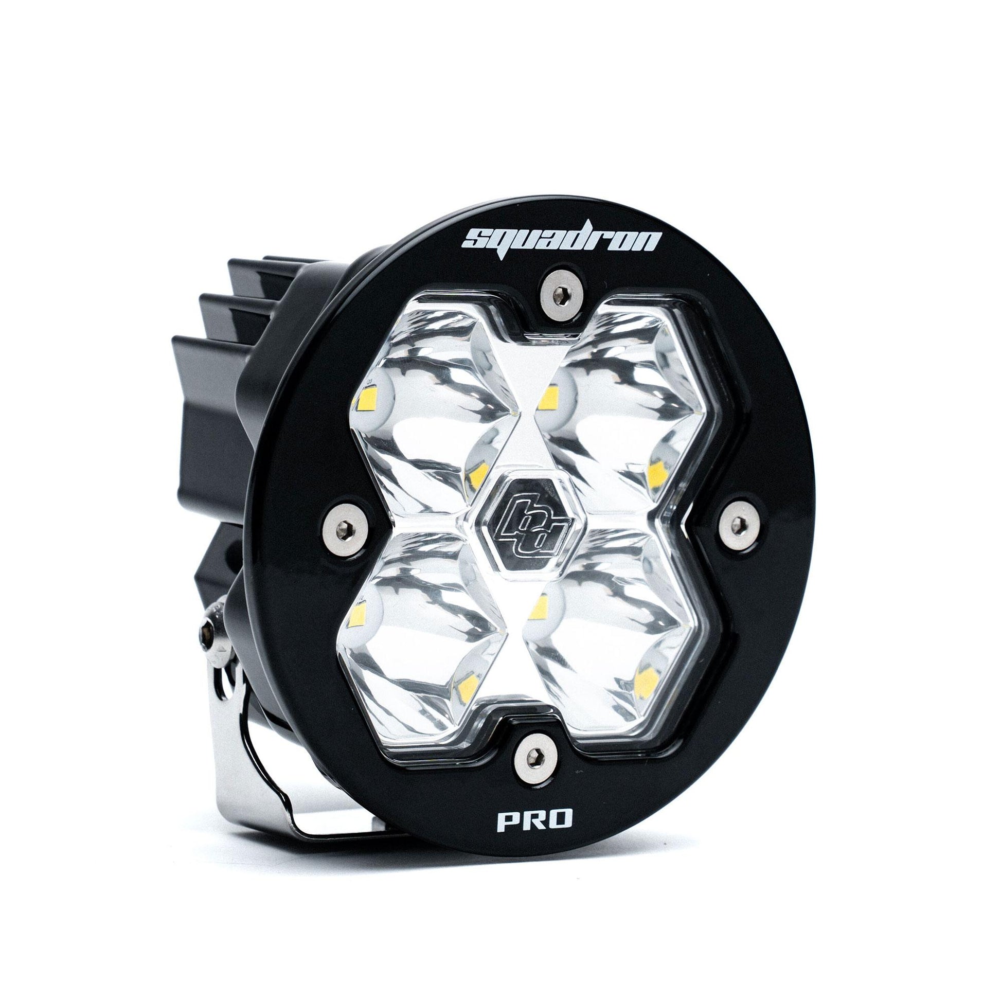 Squadron-R 2.0 Pro Black LED Auxiliary Light Pod Universal Clear Baja Designs-3