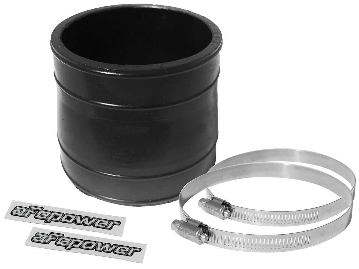 Magnum Force Cold Air Intake System Spare Parts Kit (3-1/8 Inch ID to 2-15/16 Inch ID x 3 Inch L) Straight Reducing Coupler - Black aFe Power