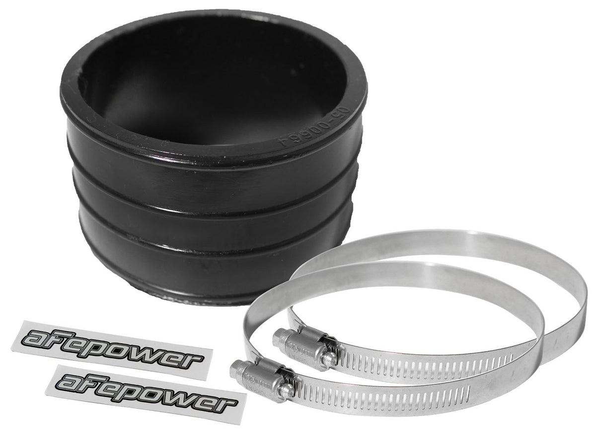 Magnum Force Cold Air Intake System Spare Parts Kit (3 Inch ID x 2 Inch L) Straight Coupler - Black Polyurethane aFe Power