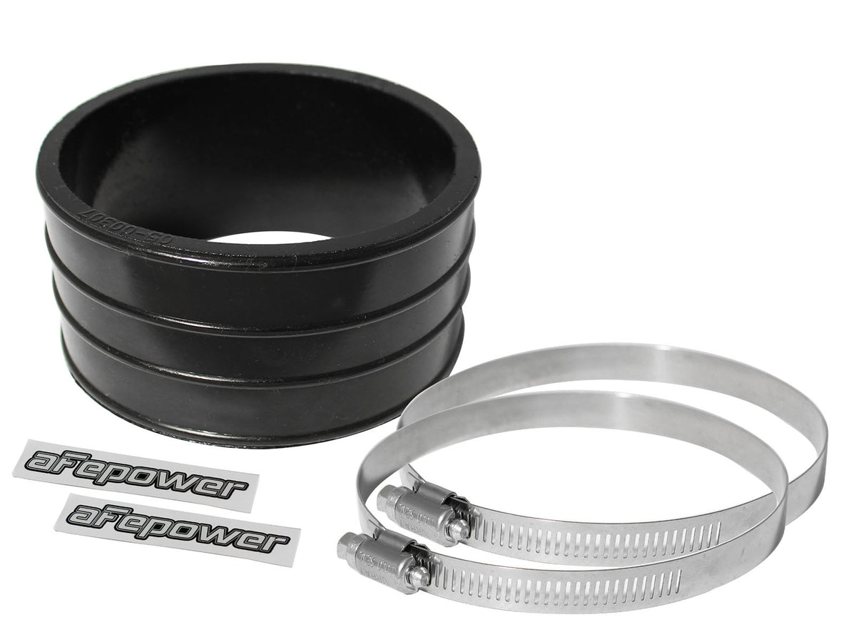 Magnum Force Cold Air Intake System Spare Parts Kit (3-1/2 Inch ID x 2 Inch L) Straight Coupler Polyurethane Black aFe Power