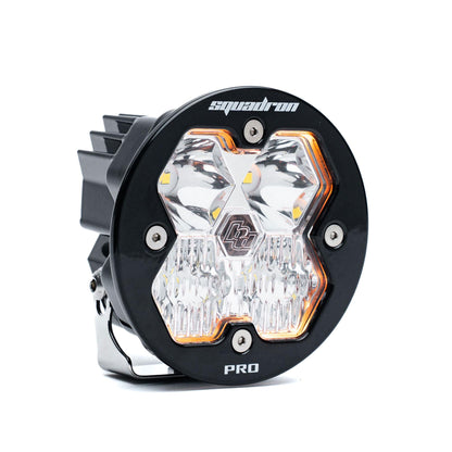 Squadron-R 2.0 Pro Black LED Auxiliary Light Pod Universal Clear Baja Designs-2