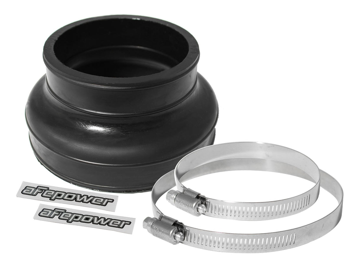 Magnum Force Cold Air Intake System Spare Parts Kit (4 Inch to 3 Inch ID x 2-1/3 Inch L) Straight Reducer - Black aFe Power