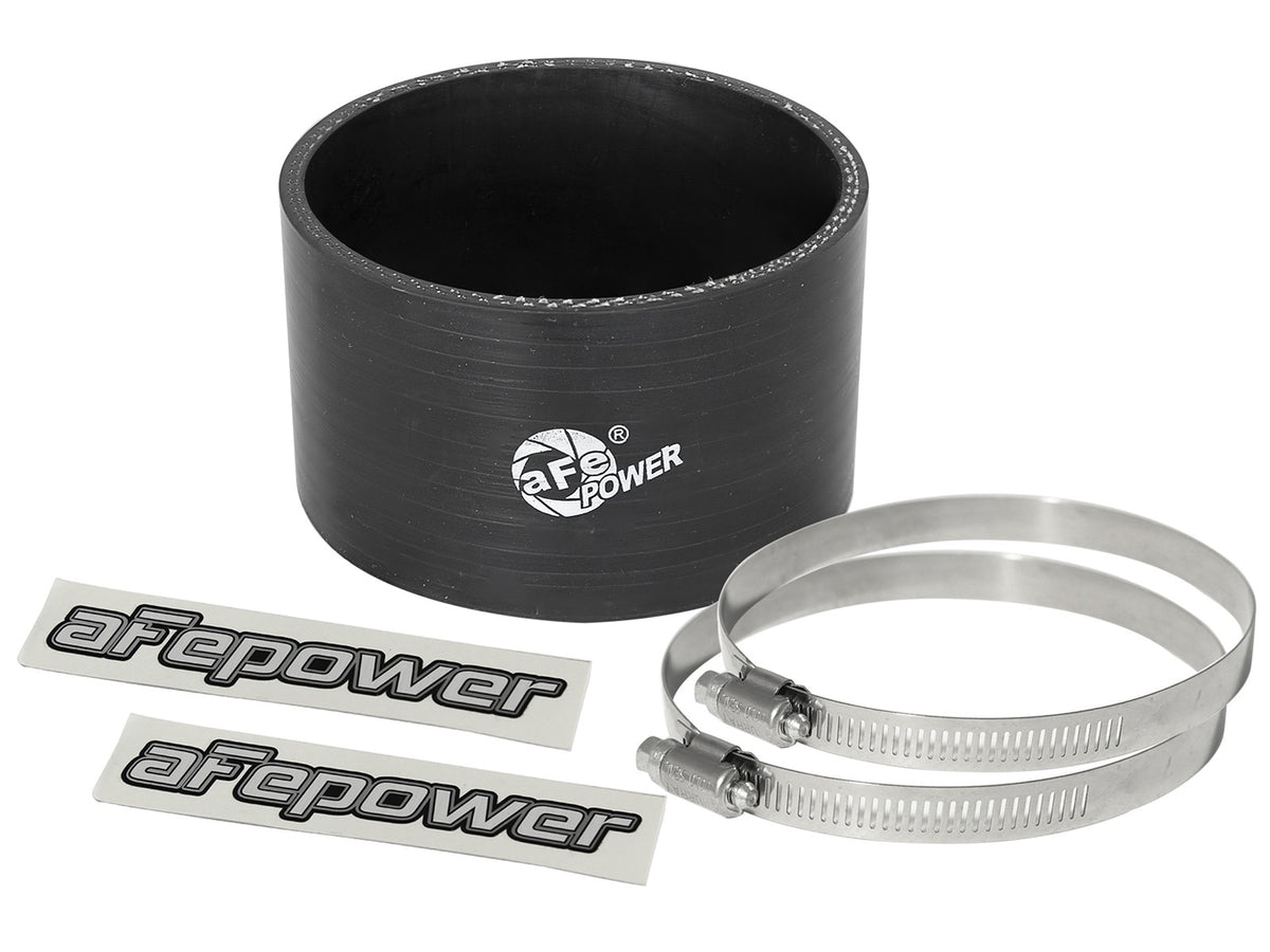 Magnum Force Cold Air Intake System Spare Parts Kit (3-1/4 Inch ID x 2 Inch L) Straight Coupler - Black aFe Power