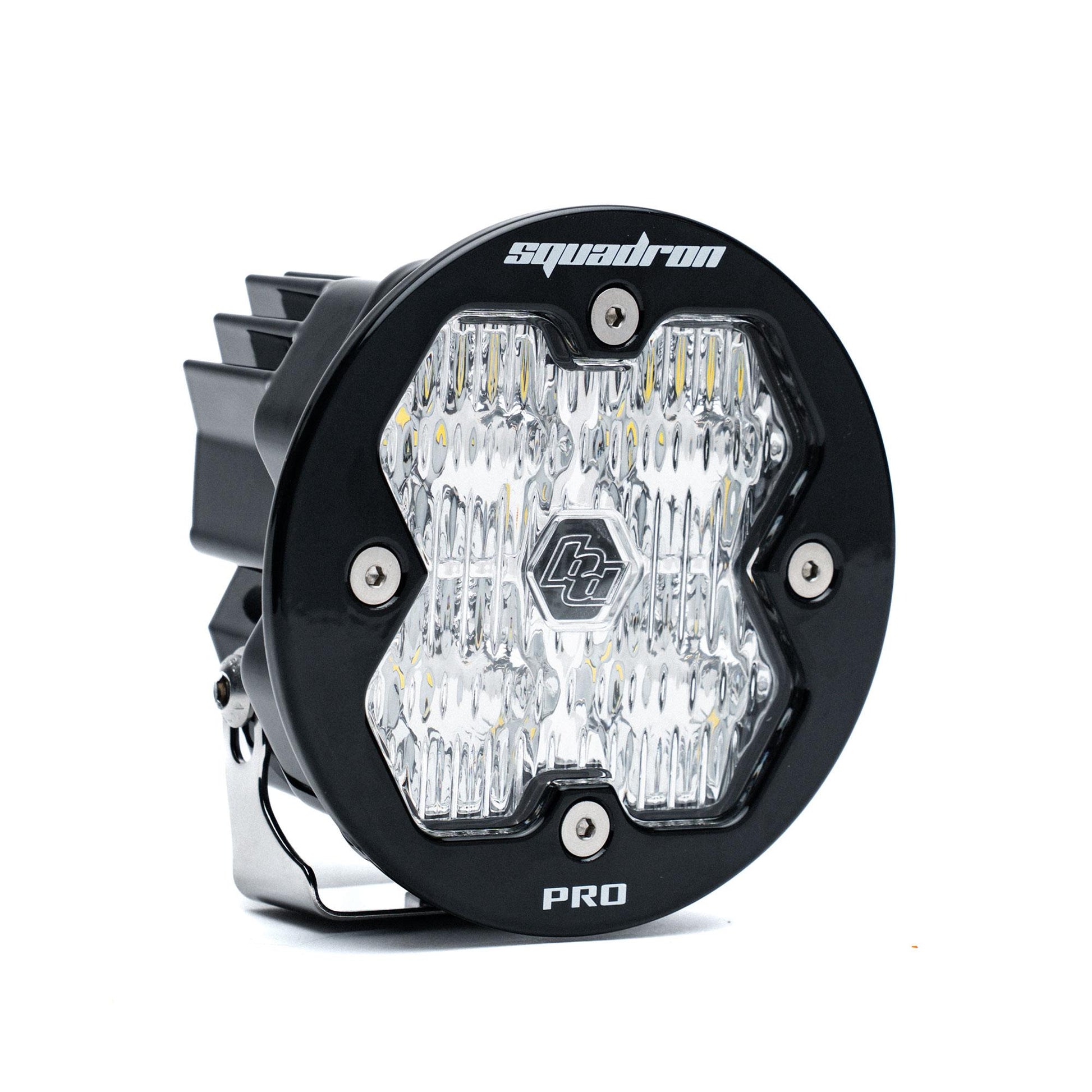 Squadron-R 2.0 Pro Black LED Auxiliary Light Pod Universal Clear Baja Designs-1