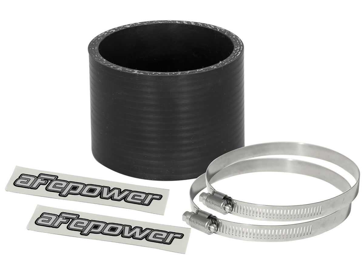 Magnum Force Cold Air Intake System Spare Parts Kit (2-1/2 Inch ID x 2 Inch L) Straight Coupler - Black aFe Power