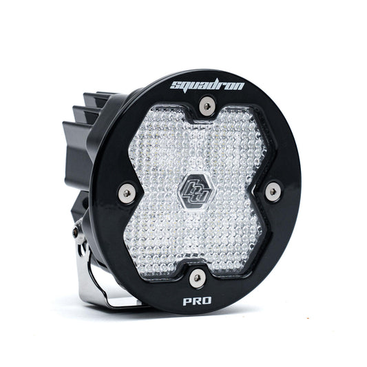Squadron-R 2.0 Pro Black LED Auxiliary Light Pod Universal Clear Baja Designs