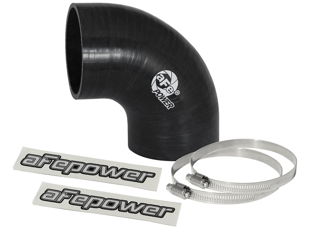 Magnum Force Cold Air Intake System Spare Parts Kit (3 Inch ID x 90-Deg.) Elbow Coupler - Black aFe Power
