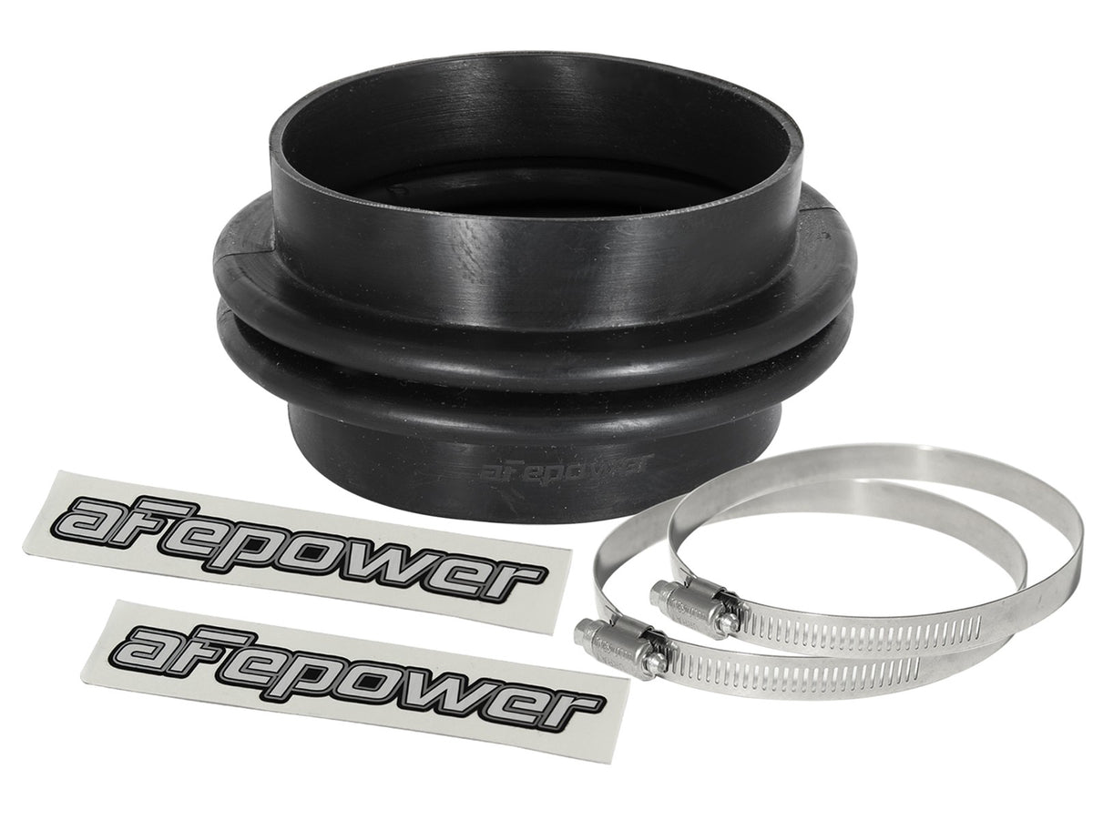 Magnum Force Cold Air Intake System Spare Parts Kit (3 Inch ID x 90 Deg.) Elbow Coupler - Black aFe Power