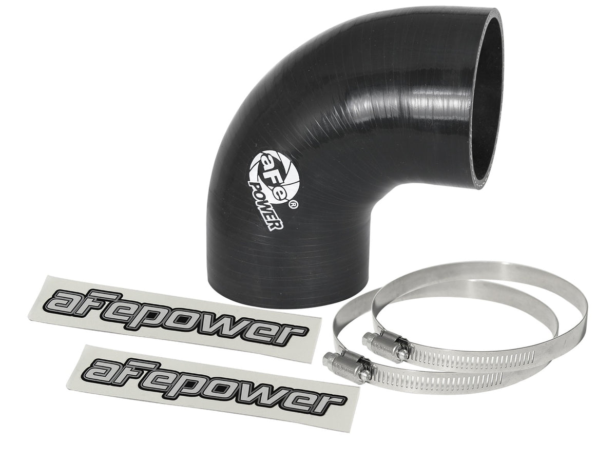 Magnum Force Cold Air Intake System Spare Parts Kit (2-3/4 Inch ID x 5 Inch L x 90 Deg.) Elbow Coupler - Black aFe Power