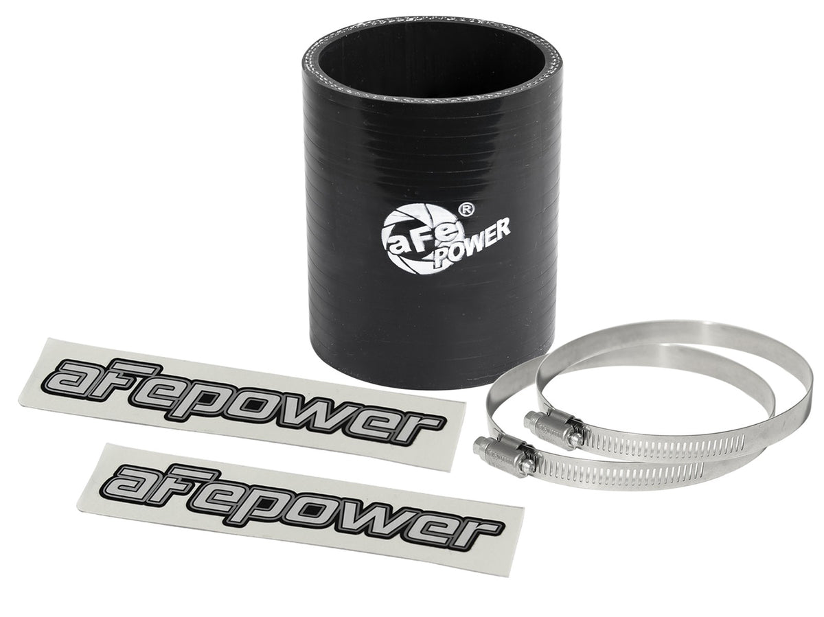 Magnum Force Cold Air Intake System Spare Parts Kit (2-1/4 Inch ID x 3 Inch L) Straight Coupler - Black aFe Power