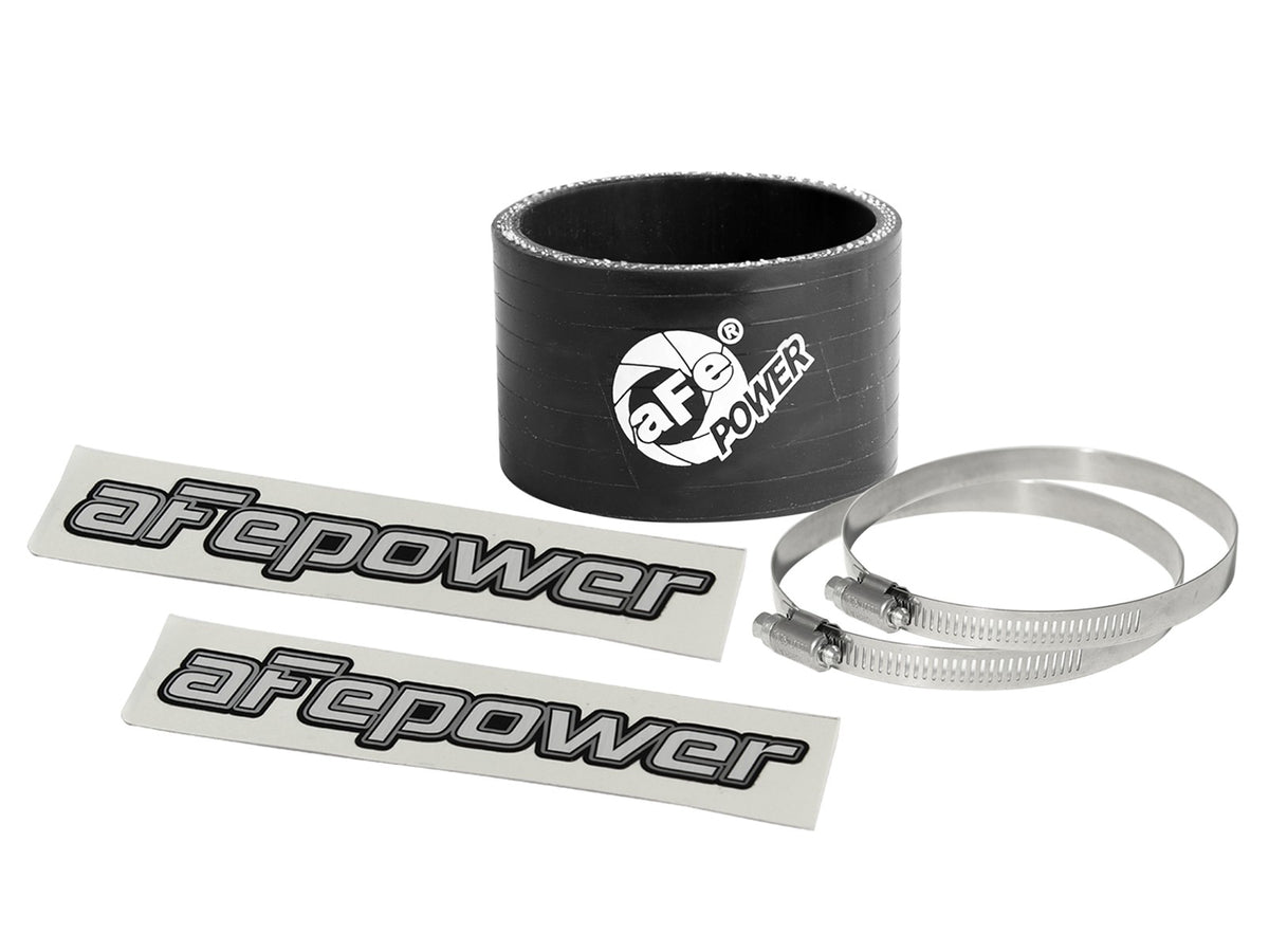 Magnum Force Cold Air Intake System Spare Parts Kit (2-1/4 Inch ID x 1-1/2 Inch L) Straight Coupler - Black aFe Power