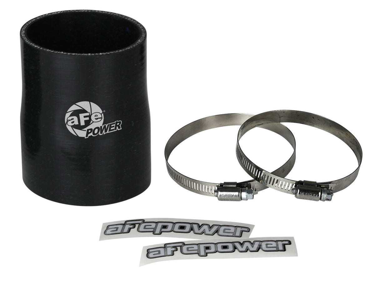 Magnum Force Cold Air Intake System Spare Parts Kit (3 Inch ID to 2-3/4 Inch ID x 2-1/2 Inch L) Straight Reducing Coupler - Black aFe Power