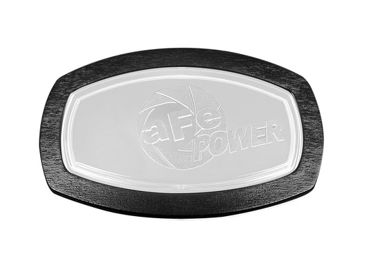 Momentum Cold Air Intake System Replacement Sight Window - Oblong Black & Clear aFe Power